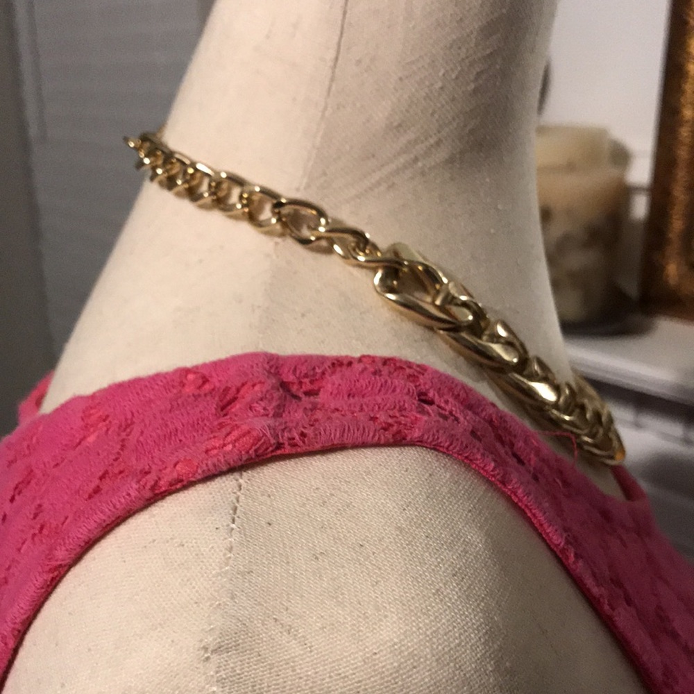 VGUC~ Goldtone Chunky Chain Necklace - Picture 5 of 5
